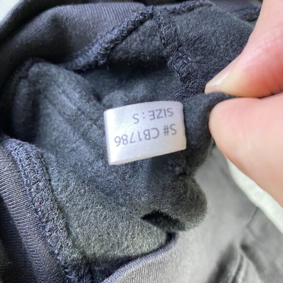 Cotton Bloom Unisex Black Pullover Hoodie (Smile More) Size Small - Picture 11 of 13